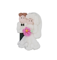 Caucasian Bride & Groom - Medium