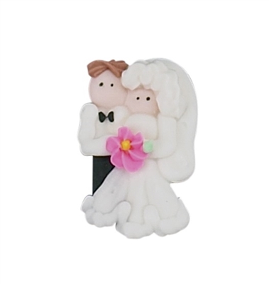 Caucasian Bride & Groom - Medium