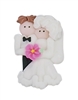 Caucasian Bride & Groom - Large