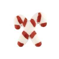 Crisscrossed Painted Candy Canes