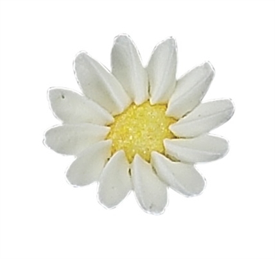 Medium Sparkle Daisy - White