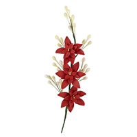 Tuberose Spray - Red