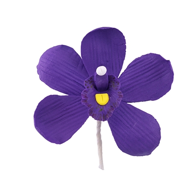 Large Cymbidium Orchid Blossom - Purple