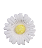 Large Sparkle Daisy - White