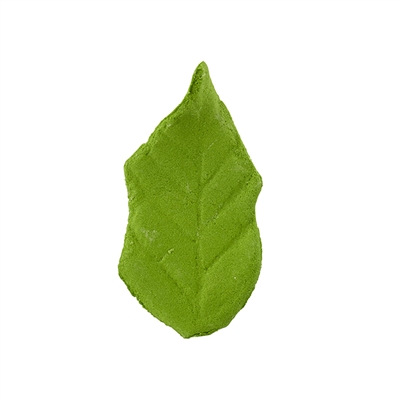 Large Formal Rose Leaf - Moss Green