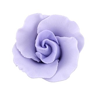 Med-Lg Gum Paste Formal Rose - Lavender