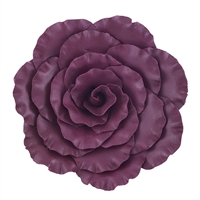 Jumbo Gum Paste Formal Rose - Burgundy