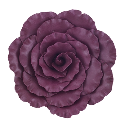 Jumbo Gum Paste Formal Rose - Burgundy