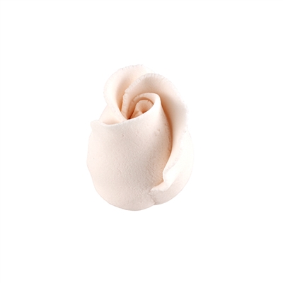 Gum Paste Formal Rosebud On A Wire - Peach