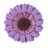 Large Gum Paste Gerbera Daisy - Lavender