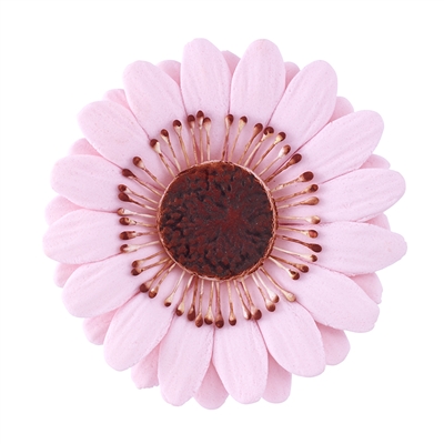 Large Gum Paste Gerbera Daisy - Pink