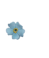 Mini Gum Paste Hydrangea Blossom - Blue