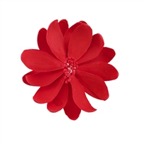 Medium Gum Paste Lotus - Red