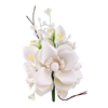 Gum Paste Wind Anemone Spray - All White