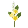 Gum Paste Blossom Spray - Yellow