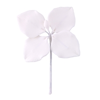 Large Gum Paste Hydrangea Blossom - White