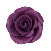 Med-Lg Gum Paste Rose - Burgundy