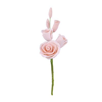 Gum Paste Rose Filler - Peach