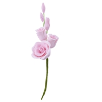 Gum Paste Rose Filler - Pink