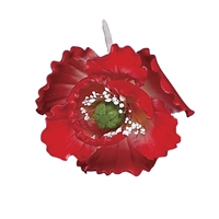 Gum Paste Summer Poppy - Red