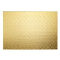 Half Sheet Cake Drum - Gold Foil (5 Per Pack)