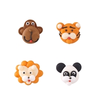 Mini Jungle Animal Faces Assortment