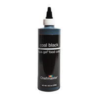 Chefmaster Liqua-Gel Colors (10.5 oz.) - Coal Black