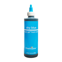 Chefmaster Liqua-Gel Colors (10.5 oz.) - Sky Blue