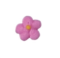 Mini Royal Icing Drop Flower - Pink