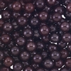 8mm Edible Pearlized Dragees - Gloss Black