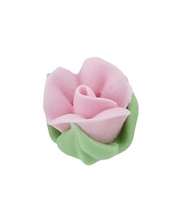 Royal Icing Rosebud - Pink