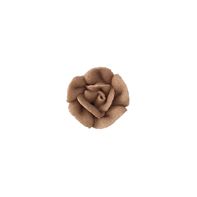 Mini Royal Icing Rose - Brown