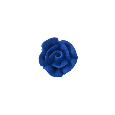 Mini Royal Icing Rose - Royal Blue