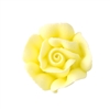 Small Royal Icing Rose - Yellow