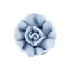 Medium Royal Icing Rose - Baby Blue