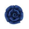 Medium Royal Icing Rose - Royal Blue