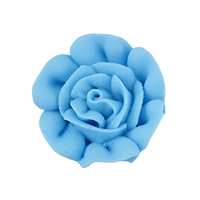 Med-Lg Royal Icing Rose - Blue