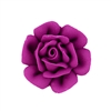 Med-Lg Royal Icing Rose - Fuchsia