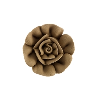 Large Royal Icing Rose - Brown