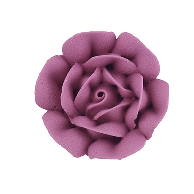Large Royal Icing Rose - Dusty Rose