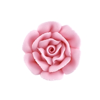 Large Royal Icing Rose - Pink