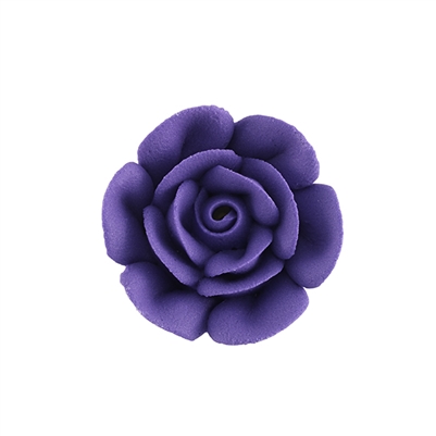 Large Royal Icing Rose - Purple