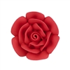 Large Royal Icing Rose - Red