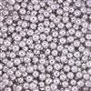 Non-Edible Metallic Silver Coated Dragees - 4mm