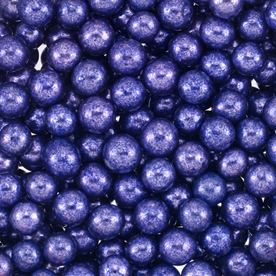 Non-Edible Metallic Violet Dragees - 6mm