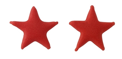 Small Royal Icing Star - Red