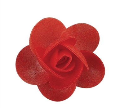 Large Wafer Rose - Red