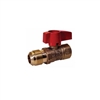 USD Products Gas Connector Shut Off Valve (1/2-in OD Flare x 1/2-in FIP)