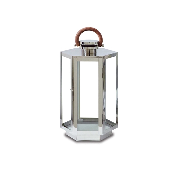 Pilgrim Edgewater Lantern 20-in Tall