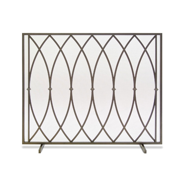 Pilgrim Addison Burnished Bronze Fireplace Screen  (18322)